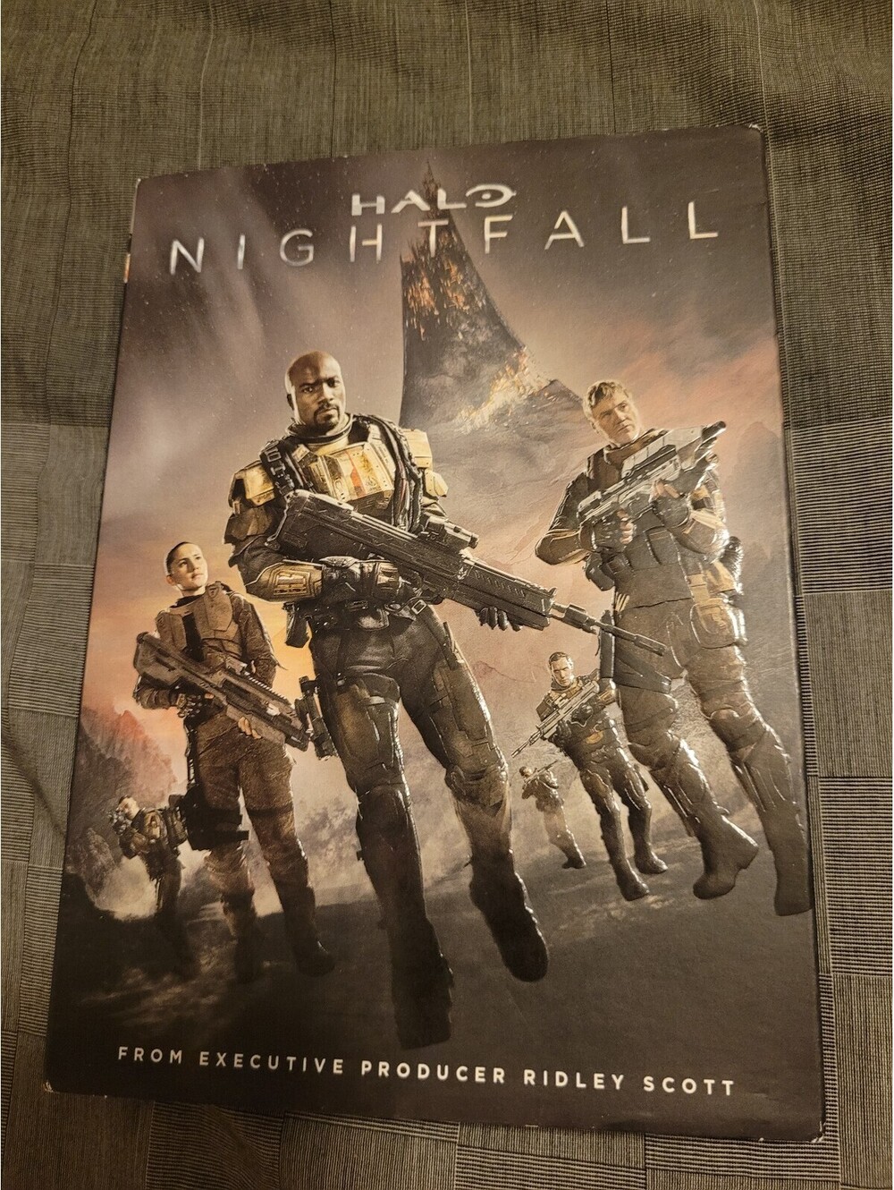 Halo Nightfall DVD Microsoft Studios 343 Industries Sci-Fi Action Ridley Scott